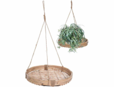 Home Styling Collection Kolekce stylingu pro domácnost ZÁVĚSNÝ stojan na květiny, závěsný podstavec pro květináč, rostlina, 30 cm