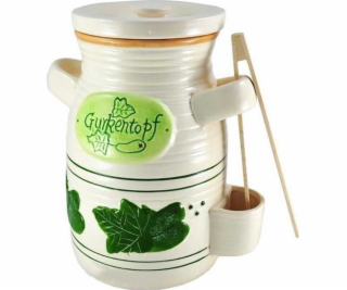 Alpenburg Keramická nádoba na okurky 4l + jazyk