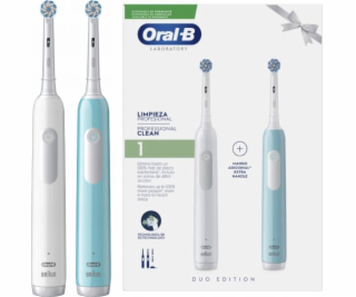 Oral-B Zubní kartáček Pro Duo CrossAction černo-modrý