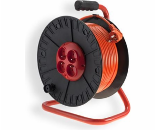 Elgotech OMY 4 x GS oranžový prodlužovací kabel na cívce ...