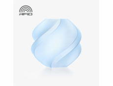 BambuLab Průsvitný filament Bambu Lab PLA 1,75 mm 1 kg - součástí balení je opakovaně použitelná cívka - ledově modrá