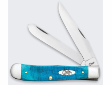 LionSteel Knives Zavírací nůž Case Trapper SS Caribbean Blue Bone