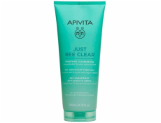 Apivita Just Bee Clear Čisticí gel pro mastnou a aknózní pleť 200 ml