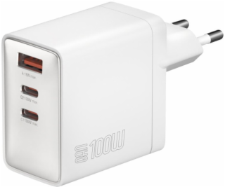 4smarts Pocket GaN 100W síťová nabíječka 2x USB-C + USB-A...