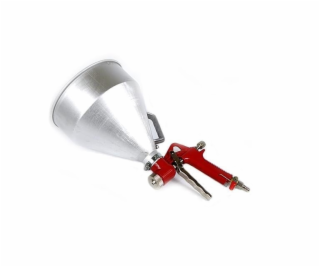 Silver Stříbrná sádrová pistole, stříbrná kovová nádrž (1...