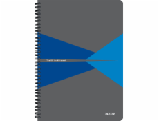 Leitz Kancelářský PP sešit A4 čtvereček modrý