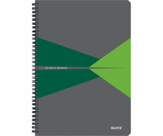 Leitz Kancelářský zápisník A4, čtvereček, zelený