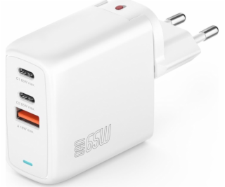 4smarts Nabíječka 4smarts Ladegerät GaN Flex 65W 2 USB-C+...