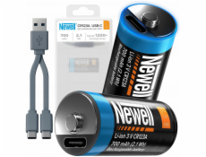 Newell Baterie NL4206 CR123A USB-C 700 mAh, 2 ks, blistr
