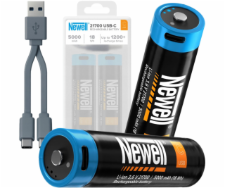 Newell Baterie NL4209 21700 USB-C 5000 mAh, 2 ks, blistr