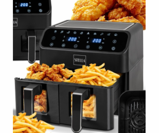 Stella Dvoutučná fritéza STAF 2000-8D-C