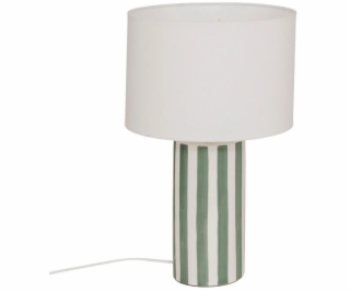 Atmosphera Stolní lampa FRIDA s pruhovanou podstavou, O 2...