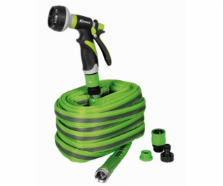 Ribimex 8-režimová roztažitelná zahradní hadice s pistolí