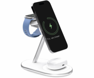 Puro Bezdrátová nabíječka Mag Station Qi2 3 v 1 kompatibi...