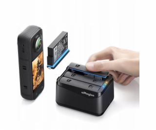 Puluz USB nabíječka pro 3x dobíjecí baterie pro Insta360 ...