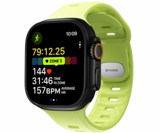 Nomad Tempo Band, limetková - AW AW 49mm / Ultra