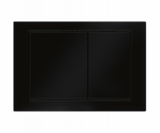 KKPOL KK-POL splachovací tlačítko M05, matná černá 350/PP...