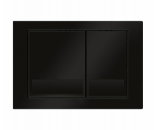 KKPOL KK-POL splachovací tlačítko M06, matná černá 350/PP...