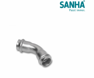 SANHA Spojky NiroSan-Press 45° Bend PxP 76.1