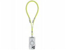 SKINARMA Univerzální kabel 2 v 1 na telefon s poutkem Dyno Ve USB-C/USB-C, noční záře