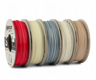 Spectrum Speciální PLA filament mix 5x250g, 80754, světlý...