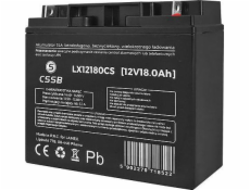 CSSB Gelová baterie 12V 18Ah