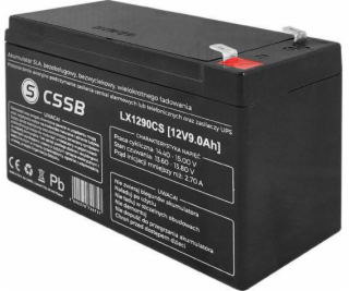 CSSB Gelová baterie 12V 9Ah