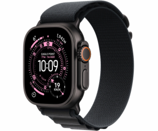 Apple Watch Ultra 3 (černé, 49 mm, Alpine Loop černá S, t...