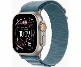 Apple Watch Ultra 3 (titanové, 49 mm, Alpine Loop světle ...