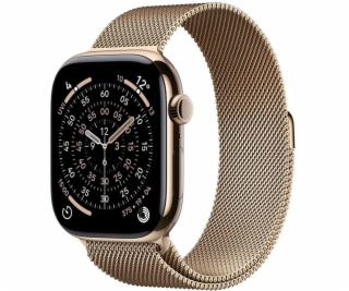 Apple Watch Series 11 (titanově zlaté, titanové pouzdro, ...