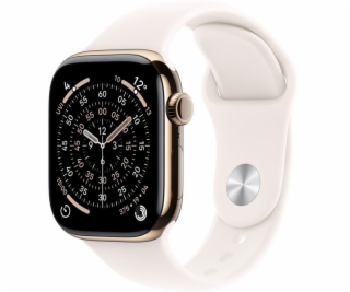 Apple Watch Series 11 (titanově zlaté, titanové pouzdro, ...
