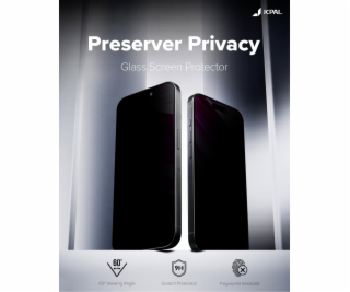 Jcpal Ochranné tvrzené sklo Preserver Privacy - tvrzené s...