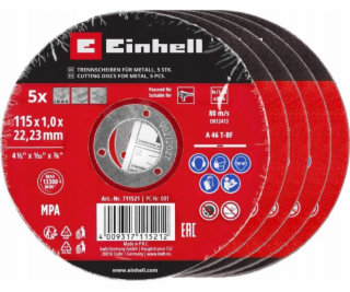 Einhell-KWB Tenký řezný kotouč , O 115 x 1,0 mm, 5 kusů (...
