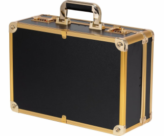 Activeshop Kufr Holičství zlato-černý