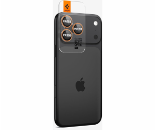 Spigen Glass TR EZ Fit Optik Pro 2 ks, šedá - iPhone 17/1...