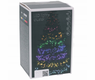 CHRISTMAS_TO Hustá elektrická girlanda CLUSTER, IP44, 800...