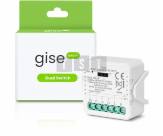 Gise Inteligentní duální WiFi reléový modul | Tuya | GDS-WF