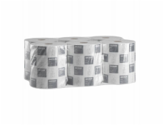 Katrin Plus M2 – Papírové utěrky v roli, bílé, 2vrstvé, 100 m - 6 rolí