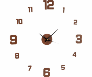 Home Styling Collection 3D nástěnné hodiny TETI k nalepení