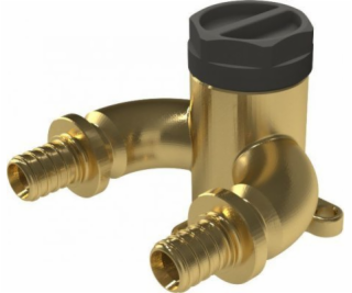 KAN-therm MOSAZNÉ KOLENO S U-KONCOVKAMI UL 16 RP1/2 GW L=41