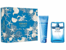 Versace Eau Fraiche Pour Homme Set toaletní voda ve spreji 100ml + sprchový gel 150ml