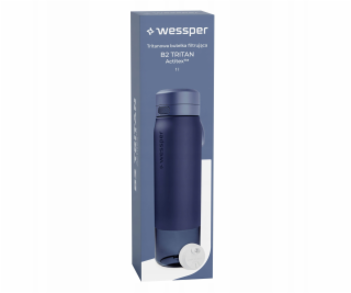Wessper Filtrační láhev B2 TRITAN Actitex™ 1000ml modrá (...