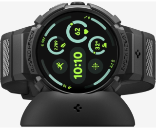 Spigen Rugged Armor, matně černá - Google Pixel Watch 4 4...