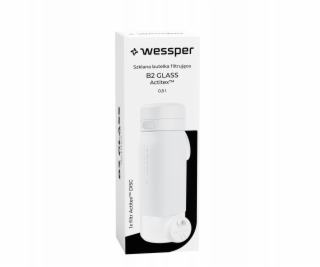 Wessper B2 GLASS filtrační láhev Actitex™ 500ml bílá (WES...