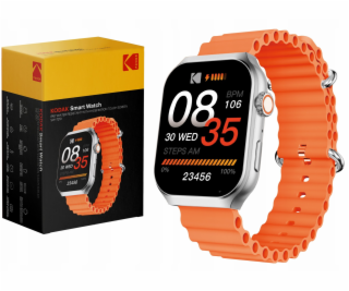 Kodak Chytré hodinky IP67 GPS, saturace tepové frekvence,...