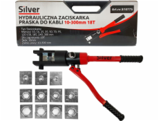 Silver Stříbrné HYDRAULICKÉ KRIMPERY NA KABELY 10-300 mm 18 TON /STŘÍBRNÉ EX10775