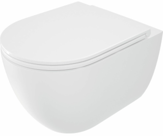 Deante Bezrámová toaletní mísa se sedátkem