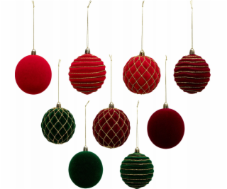 Atmosphera Sada vánočních ozdob 8 cm