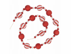 Atmosphera Vánoční girlanda s ozdobami, 180 cm