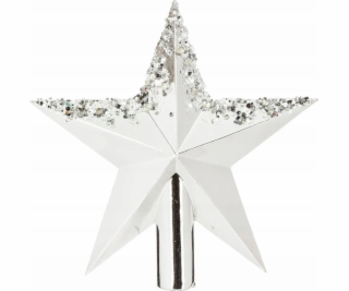 Atmosphera Vánoční hvězda na vrcholu stromku, 22 cm